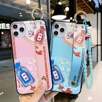 IVANHOE – coque de téléphone de dessin animé 3D de Style chinois pour iPhone 11 Pro X XS Max XR 8 7 6 6s Plus en Silicone souple