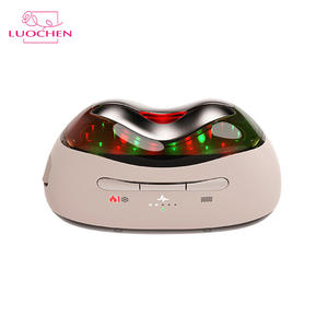 Appareil de beauté multifonctionnel 3-en-1 pour le cou avec brosse de massage électrique intelligente, thérapie par froid et chaleur - Product Image 1