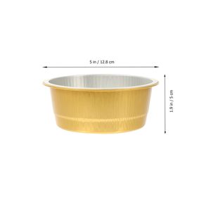 High Quality Round Aluminum <b>Foil</b> Baking Pans Colorful Pie Pans and Cup <b>Container</b> for Baking & Storage - Product Image 2