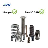 Ressort de compression en acier allié X750 résistant aux hautes températures, 1 mm, certifié IATF16949, usage industriel, OEM pris en charge