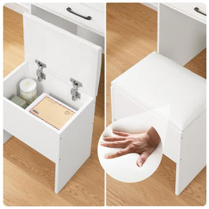 Tocador con Panel Iluminado de Alta Calidad, Duradero, Simple, Práctico y de Tamaño Pequeño para Dormitorio, Venta al por Mayor de Fábrica - Product Image 3