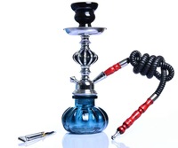 Ensemble de chicha portable en verre givré pour les voyages, accessoires pour fumer