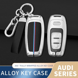 <span class=keywords><strong>Porte</strong></span>-clés de voiture en métal personnalisé en gros <span class=keywords><strong>Porte</strong></span>-clés long en cuir texturé en fibre de carbone de luxe pour Audi <span class=keywords><strong>BMW</strong></span> et Nissan Innovation - Product Image 2
