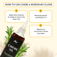Huile de croissance capillaire Chebe 100% naturelle sous marque privée - Sérum à la poudre de Chebe africaine, Traitements contre la chute des cheveux, Répare les dommages et hydrate