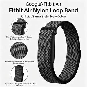 Correa de reloj deportiva de nailon trenzado para Google Fitbit Air, correa de repuesto, pulsera transpirable - Product Image 2