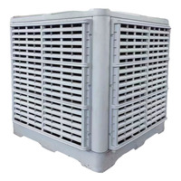 Climatiseur GL-40000 de l'eau 4kw/grand refroidisseur d'air industriel avec le circuit d'air de canalisation