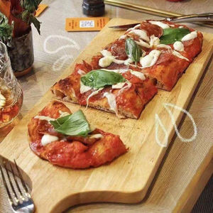 Newell, venta al por mayor japonesa, plato para servir <span class=keywords><strong>sushi</strong></span>, Plato decorativo personalizado para servir frutas, bandejas de madera para <span class=keywords><strong>sushi</strong></span> con asas - Product Image 5