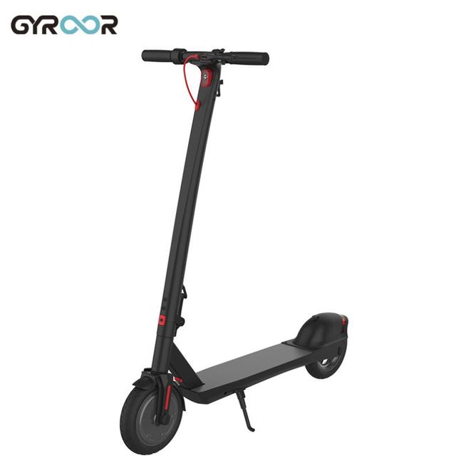 GYROOR Hot Sale 250w Power Foldable Electric Scooter with App Scooters Electric Adult