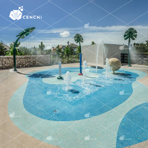Cenchi eau pied carré zone d'eau <span class=keywords><strong>camping</strong></span> familial aire de jeux d'eau splash pad fontaine de pulvérisation aqua - Product Image 2