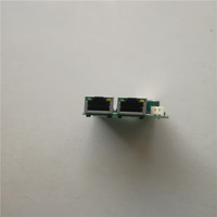 DC 12/24/48/52/56V Mini 2 puertos Gigabit POE SWITCH EXTENDER PCBA