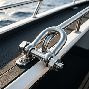Fabricant chinois : Fourniture de quincaillerie marine <span class=keywords><strong>en</strong></span> acier inoxydable 316 – Oeil de fixation de popa et de quille pour bateau, boulon <span class=keywords><strong>en</strong></span> U - Product Image 1