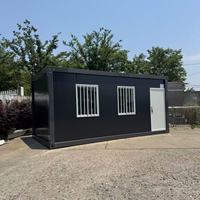 Casa Contenedor Prefabricada Económica de Estructura de Acero Moderna, Diseño Personalizado, Edificio Plegable para Oficina, Dormitorio, Escuela, Entrada