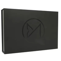 Boîte d'emballage en carton personnalisée avec fermeture magnétique pour vêtements, boîte d'emballage pour bandana, masque de sommeil