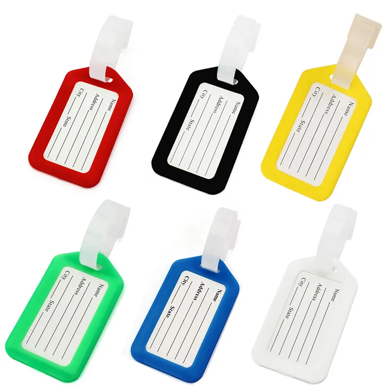 Custom Luggage Tags Colorful Unique Travel Baggage Bag Tags Suitcase Identify Labels for Women Men