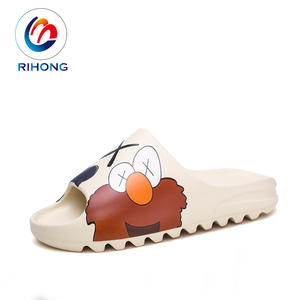 Fábrica de China de calidad superior Eva único unisex diseñador hombres zapatilla OEM logotipo personalizado sandalia diapositivas - Product Image 2