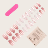 Nouveau Style presse sur ongles en gros faux ongles ongles artificiels acrylique cercueil faux ongles