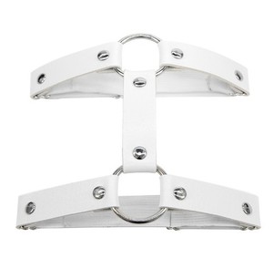 Bague de jambe en cuir style Punk Hard Girl, pour séance photo street style, sexy, avec double sangle, grande bague de jambe, <span class=keywords><strong>porte</strong></span>-jarretelles - Product Image 5