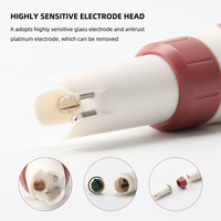 9908 stylo testeur de qualité de l'eau 4-en-1 de haute qualité TDS/Temp/EC détecteur de conductivité moniteur PH-mètres pour la mesure de pureté