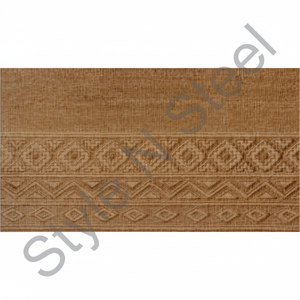 Bottom design unique zone supérieure couleur marron uni en relief tapis anti-dérapant tapis tapis de coco paillasson au prix de gros - Product Image 1