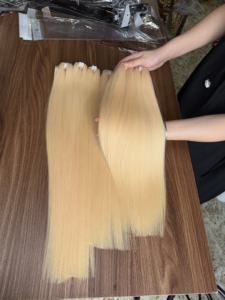 Extensiones de Cabello Humano Vietnamita, 100% Cabello Remy Virgen, Puntas Gruesas, Color Natural, para el Mercado Mayorista Global - Product Image 3