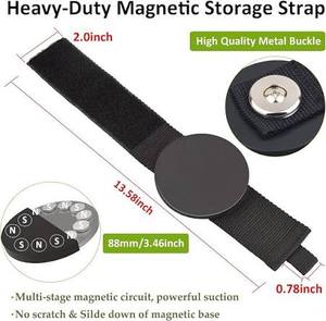 Sangle magnétique puissante pour organiser les câbles, crochet pour le rangement des faisceaux de câbles de voiture - Product Image 5