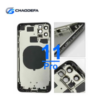 Casing Belakang iPhone 11 Pro, Rangka Tengah, Casing Depan, Suku Cadang Perbaikan Ponsel