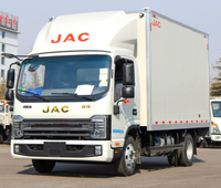 Camión de Carga con Caja de Gran Volumen JAC 4X2 Diésel con Motor Cummins de 5 Toneladas, Nueva Marca China 2026