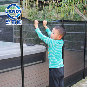 Clôture de confidentialité pour <span class=keywords><strong>piscine</strong></span> hors sol en acier inoxydable amovible durable facile à installer pour les piscines - Product Image 1