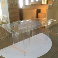 Event Möbel Transparent Acryl Hochzeit Tisch Rechteck