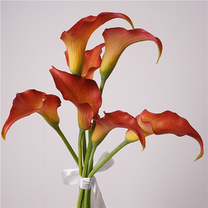 Flor de Lirio de Cala Artificial de Látex con Tacto Real, en Oferta, para Decoración de Bodas, Hogar, Mesa y Eventos - Product Image 4