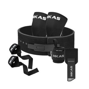 <span class=keywords><strong>Ceinture</strong></span> de soutien lombaire MKAS en promotion pour la musculation, l'entraînement et la protection de la taille lors des séances de gym - Product Image 3