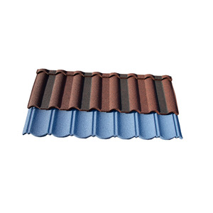 Tuile en métal revêtue de pierre d'inspiration européenne-Anticorrosion pour le Royaume-Uni/Allemagne adaptée à la pluie en Europe <span class=keywords><strong>du</strong></span> <span class=keywords><strong>Nord</strong></span> - Product Image 4