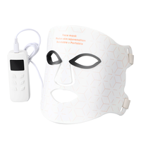 Masque facial LED à lumière rouge 630 nm, très vendu, appareil de photothérapie portable pour la beauté