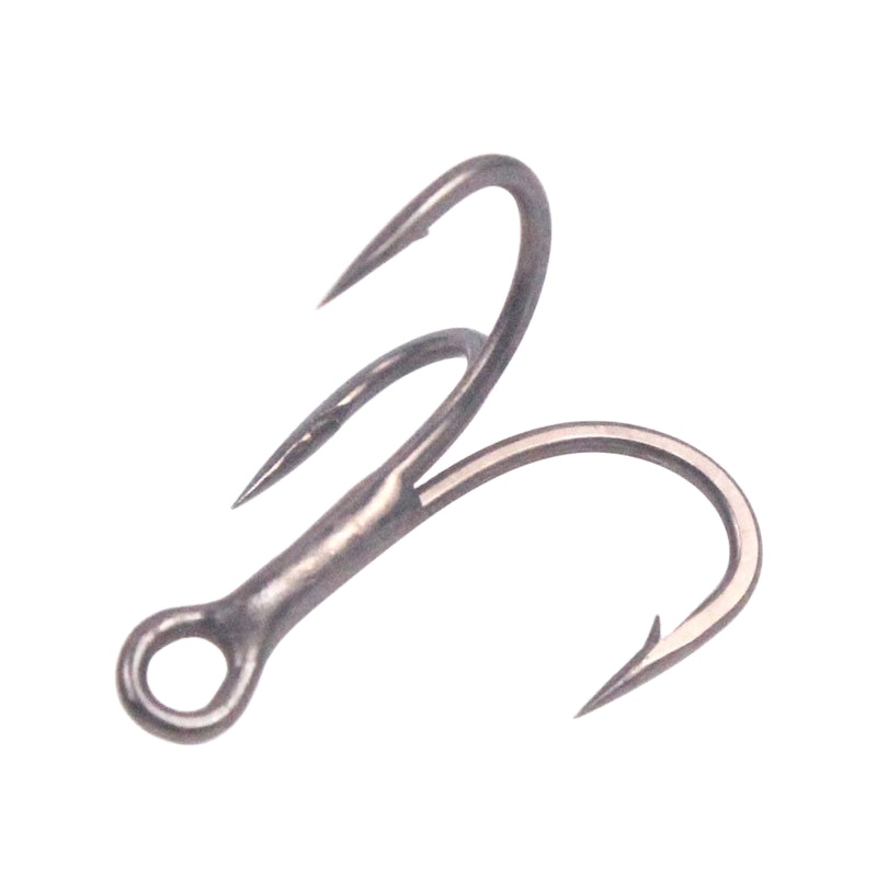 6 0 trebel hook fishing Eagle Claw Lazer 2x Treble L374G-5/0 5pcs The Treble Harness Head Eagle Claw Lake & Stream