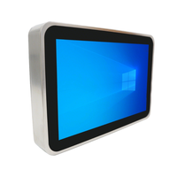 PC Panel Layar Sentuh Resistif LCD TFT XGA Industri UT-8121 12,1 Inci dengan IP 69K