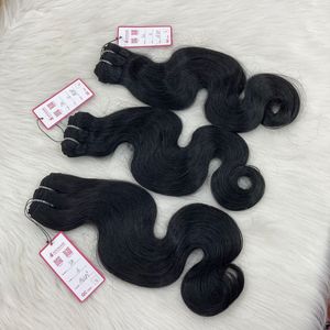 Extensiones de Cabello Humano Virgen Vietnamita Ondulado Natural sin Procesar, Paquetes de Cabello Natural en Trama, ¡Gran Venta! - Product Image 4