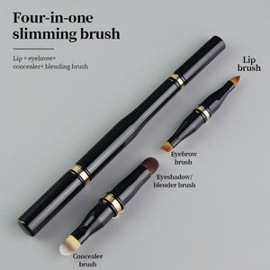 Échantillons de pinceaux de maquillage disponibles Pinceaux anti-cernes portables multifonctionnels pour le visage détachables-Cheveux synthétiques - Product Image 6