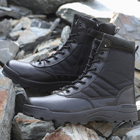 Vente en gros d'usine, nouvelles bottes tactiques SWAT pour hommes et femmes, chaussures de randonnée à tige haute pour toutes les saisons