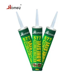 Homey hand free no nail polyurethane adhesive sausage wall border decor no glue press on nails adhesive acetic silicone sealant