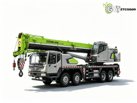 Grúa Móvil Montada en Camión Zoomlio ZTC550R, Grúa Móvil para Trabajo Pesado, Equipo de Elevación para Construcción