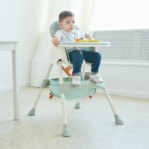Chaise haute pour bébé de haute qualité, table portable pour enfants, chaise haute pliable, <span class=keywords><strong>hauteur</strong></span> réglable, chaise haute pour bébé 3 en 1 - Product Image 5