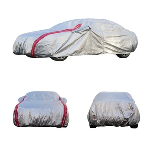 <span class=keywords><strong>Logo</strong></span> e dimensioni personalizzate all'ingrosso di alta qualità impermeabile resistente ai raggi UV copertura auto antipolvere all'aperto - Product Image 4