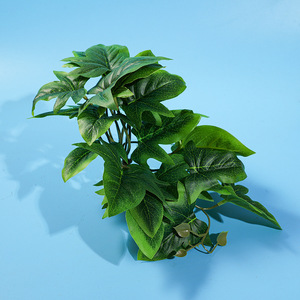 Plantes artificielles décoratives pour terrariums de reptiles, aquariums de tortues, enclos pour lézards et serpents. - Product Image 6