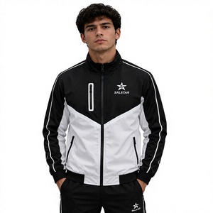 Premium Custom Windbreaker <b>Jacket</b> for Men and Women, Lightweight <b>Waterproof</b> Windproof Outdoor Two Tone Latest Design <b>Jacket</b> - Product Image 1