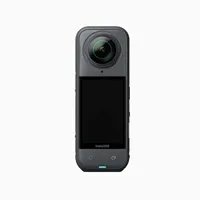 Paquete Inicial Insta360 X5, Cámara 360° Resistente al Agua 8K, 72MP, Estabilización IA, Palo Selfie Invisible, Batería de 3H, Deportes, MicroSD