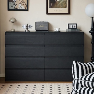 <span class=keywords><strong>Commode</strong></span> en bois moderne, <span class=keywords><strong>commode</strong></span> à 6 ou 8 tiroirs, armoire de rangement pour chambre à coucher, salon - Product Image 4