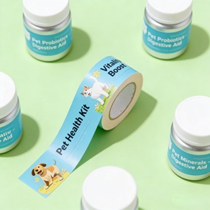 Etiqueta Adhesiva Personalizada para Control de Pulgas y Garrapatas en Mascotas - Product Image 2