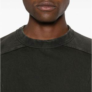 T-shirt personnalisé en éponge française 200 g/m² 100% coton Tissu tricoté à motif imprimé surdimensionné pour hommes - Product Image 5