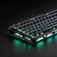 Clavier de jeu filaire Mercury V75-HE 2025 Nouvelle Arrivée, 8000Hz, interrupteurs à effet Hall, clavier de jeu interchangeable à chaud