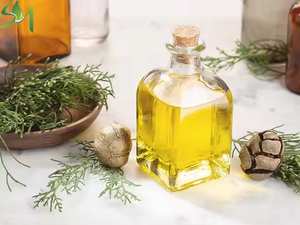 Huile essentielle de cyprès en vrac en gros, huile de cyprès bleue à étiquette privée, huile de cyprès brute naturelle pure à 100% - Product Image 2